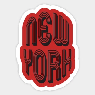 New York Sticker